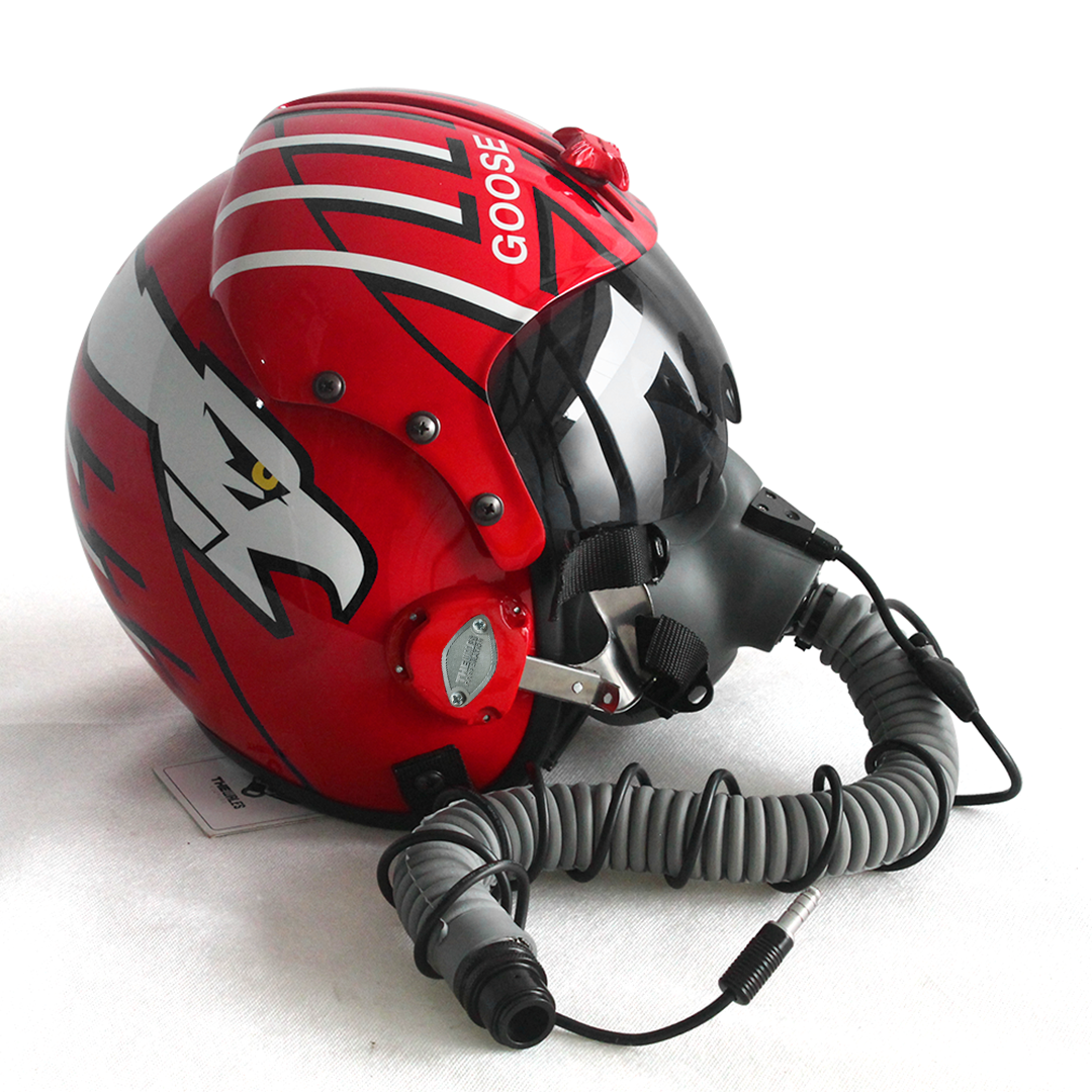 HGU-33 Top Gun Goose Flight Helmet Movie Prop - Image 11