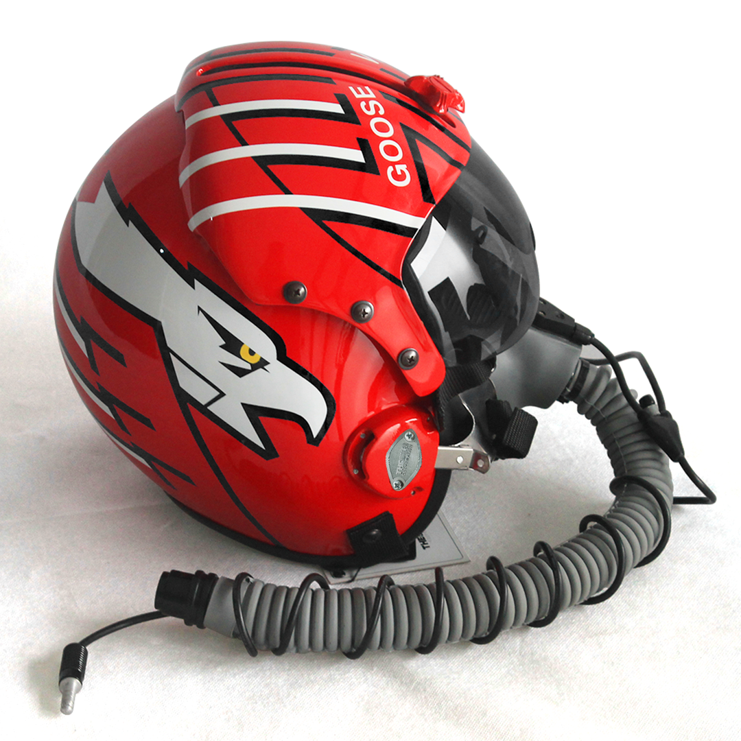 HGU-33 Top Gun Goose Flight Helmet Movie Prop - Image 12