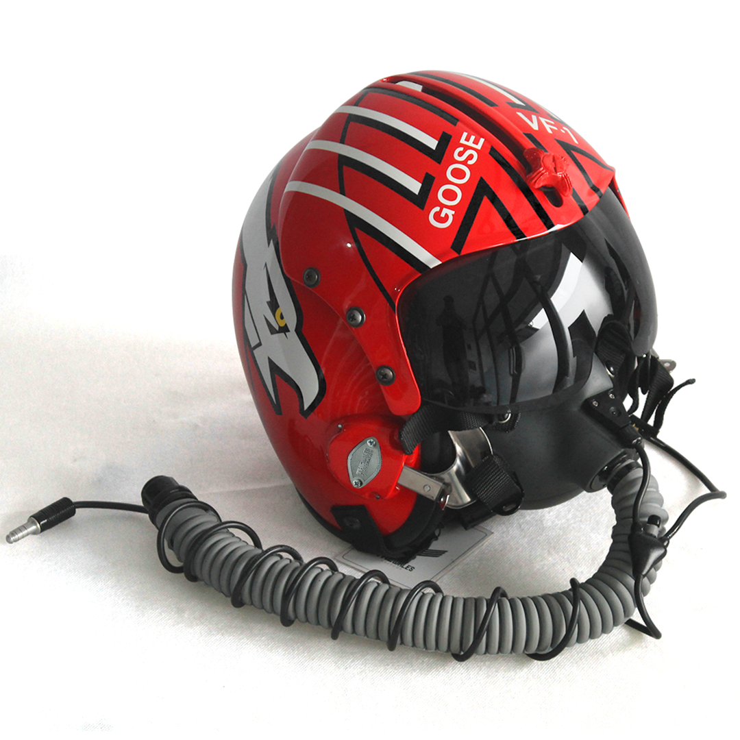 HGU-33 Top Gun Goose Flight Helmet Movie Prop - Image 13