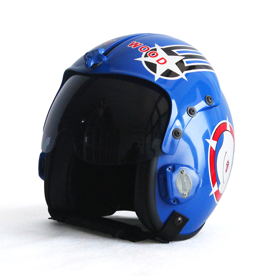 HGU-33 Top Gun Hollywood Flight Helmet Movie Prop - Image 6
