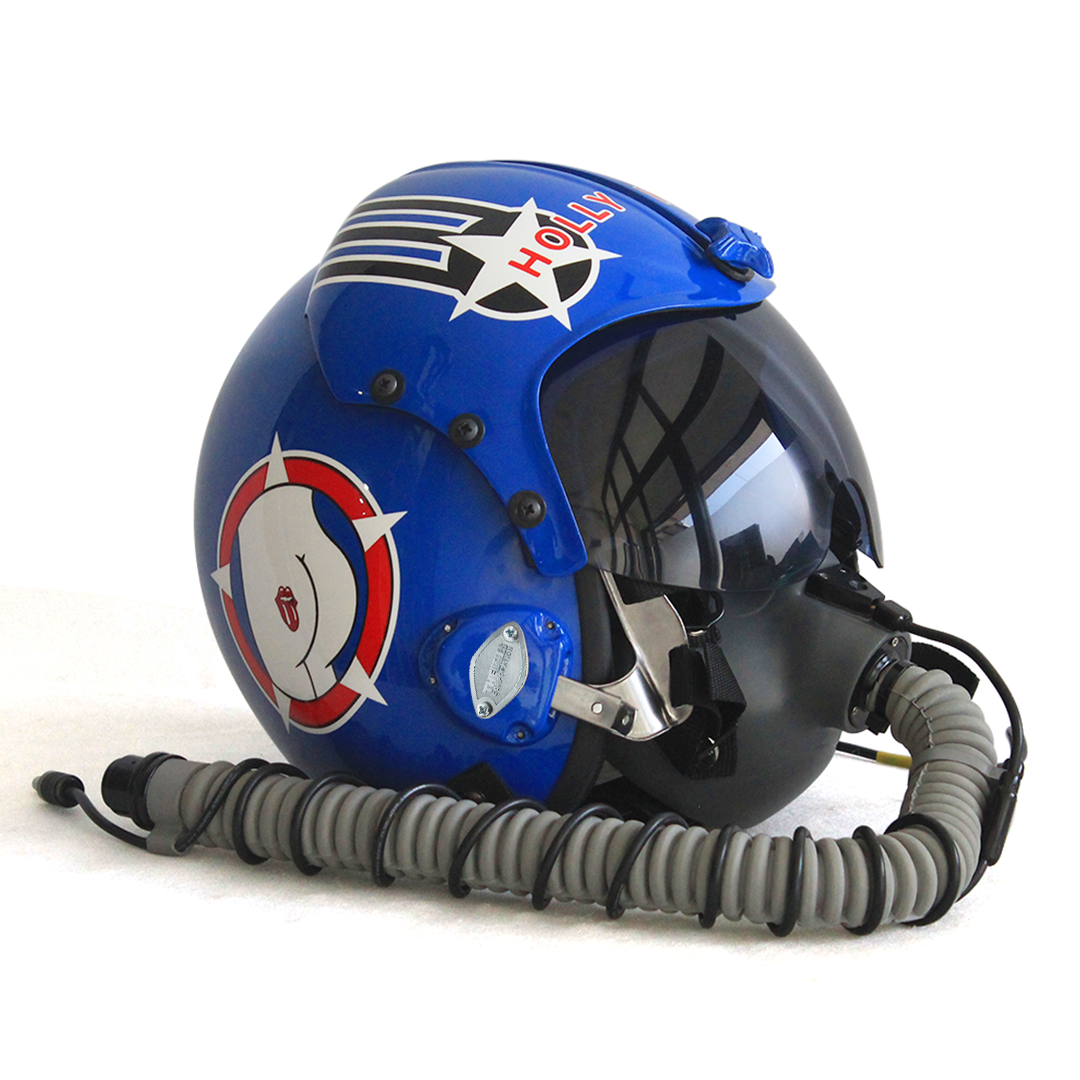 HGU-33 Top Gun Hollywood Flight Helmet Movie Prop - Image 5