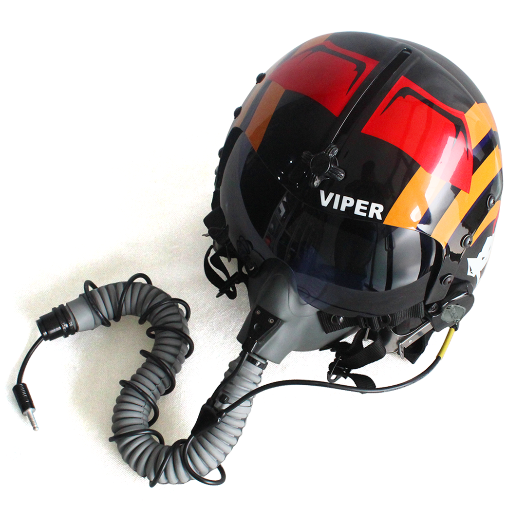 HGU-33 Top Gun Viper Flight Helmet Movie Prop - Image 3