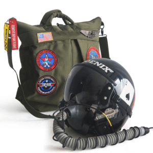 HGU-55 Top Gun 2 Maverick 2022: Phoenix Flight Helmet Movie Prop of USN United States Navy Pilot Aviator