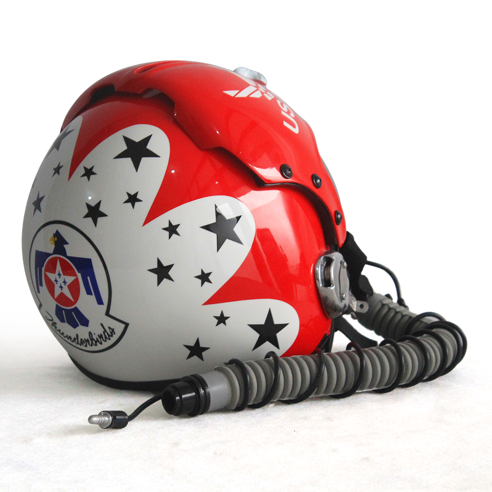 HGU-33 Thunderbirds V.2 Flight Helmet Movie Prop of USN United States Navy Pilot Aviator - Image 11