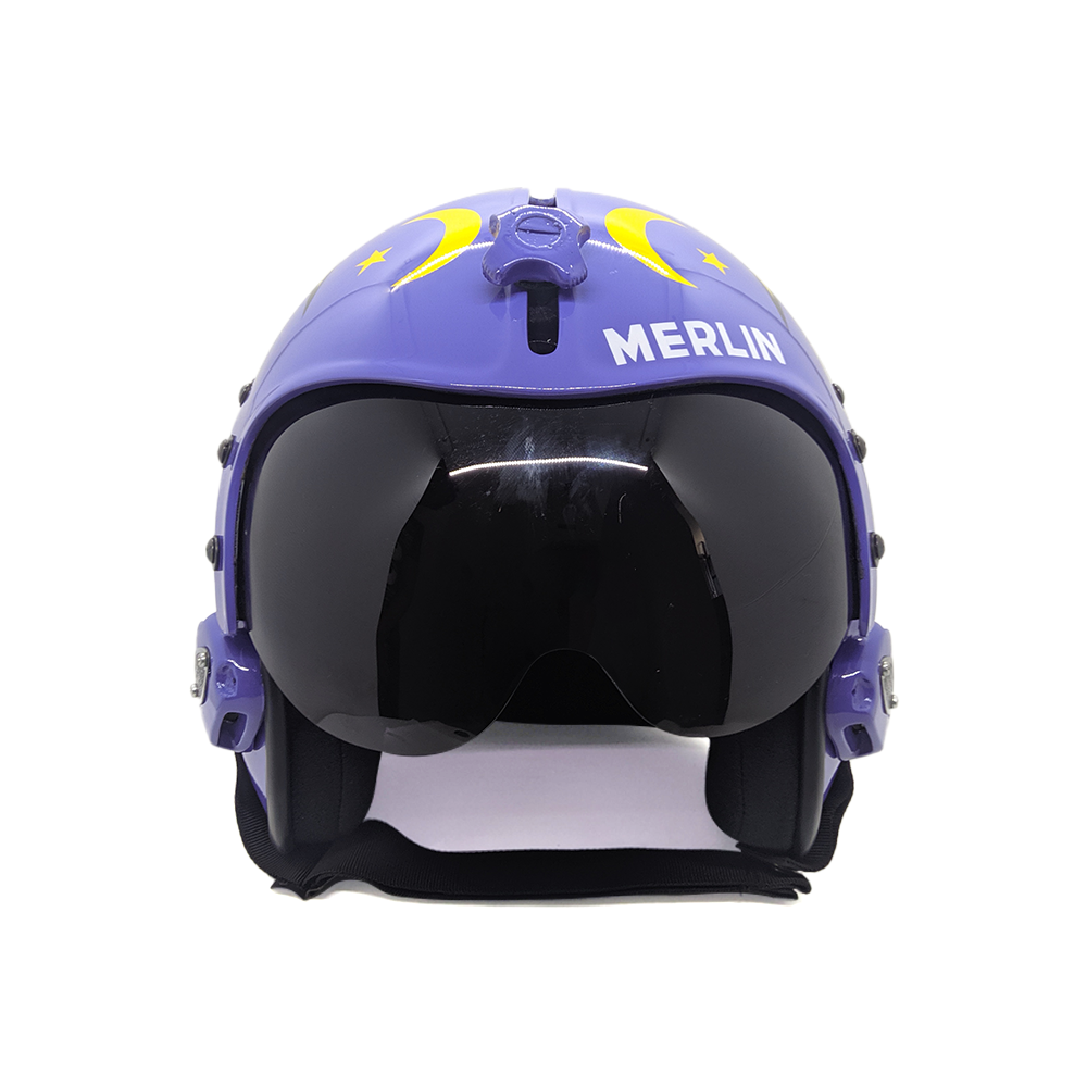 HGU-33 Top Gun Merlin Flight Helmet Movie Prop - Image 2