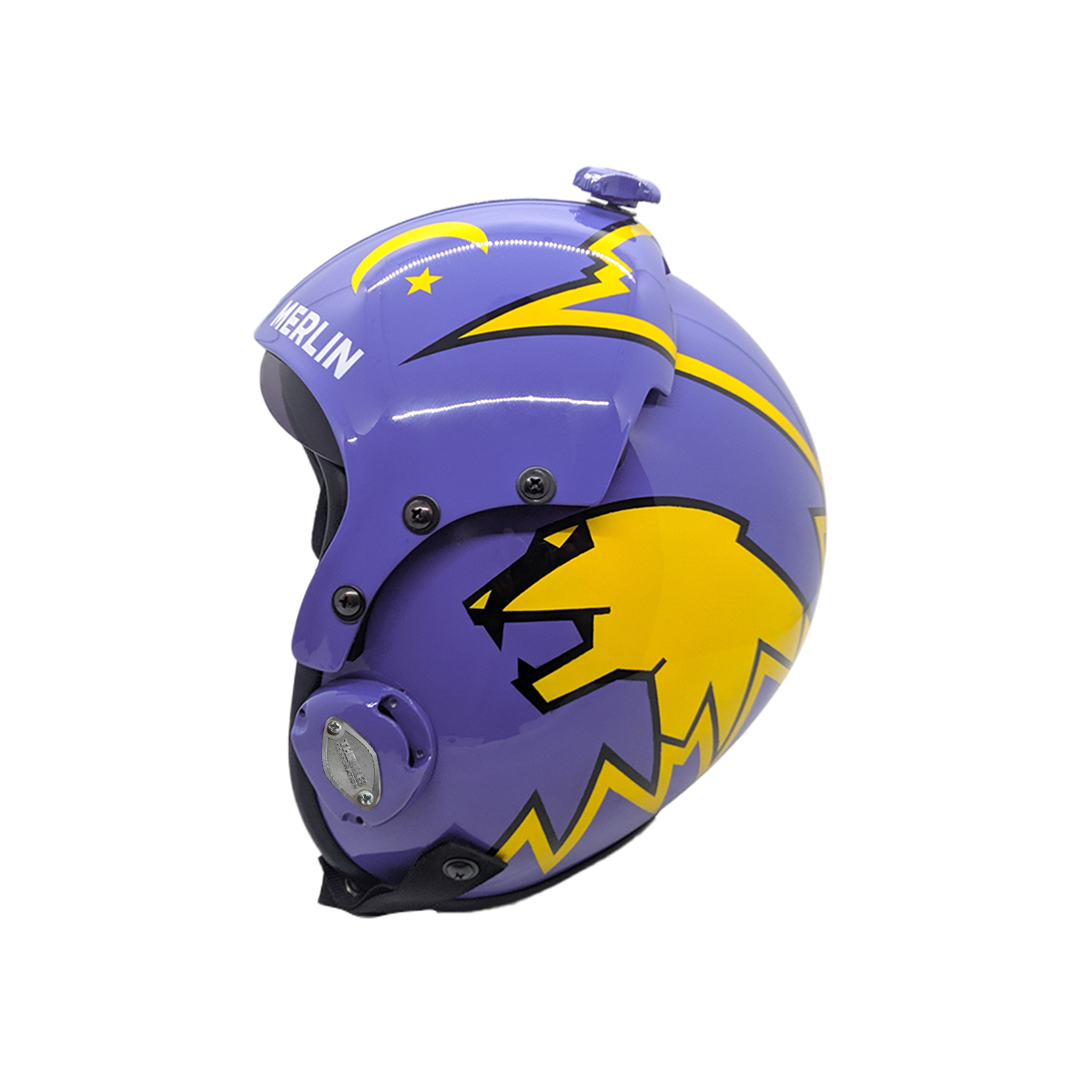 HGU-33 Top Gun Merlin Flight Helmet Movie Prop - Image 6