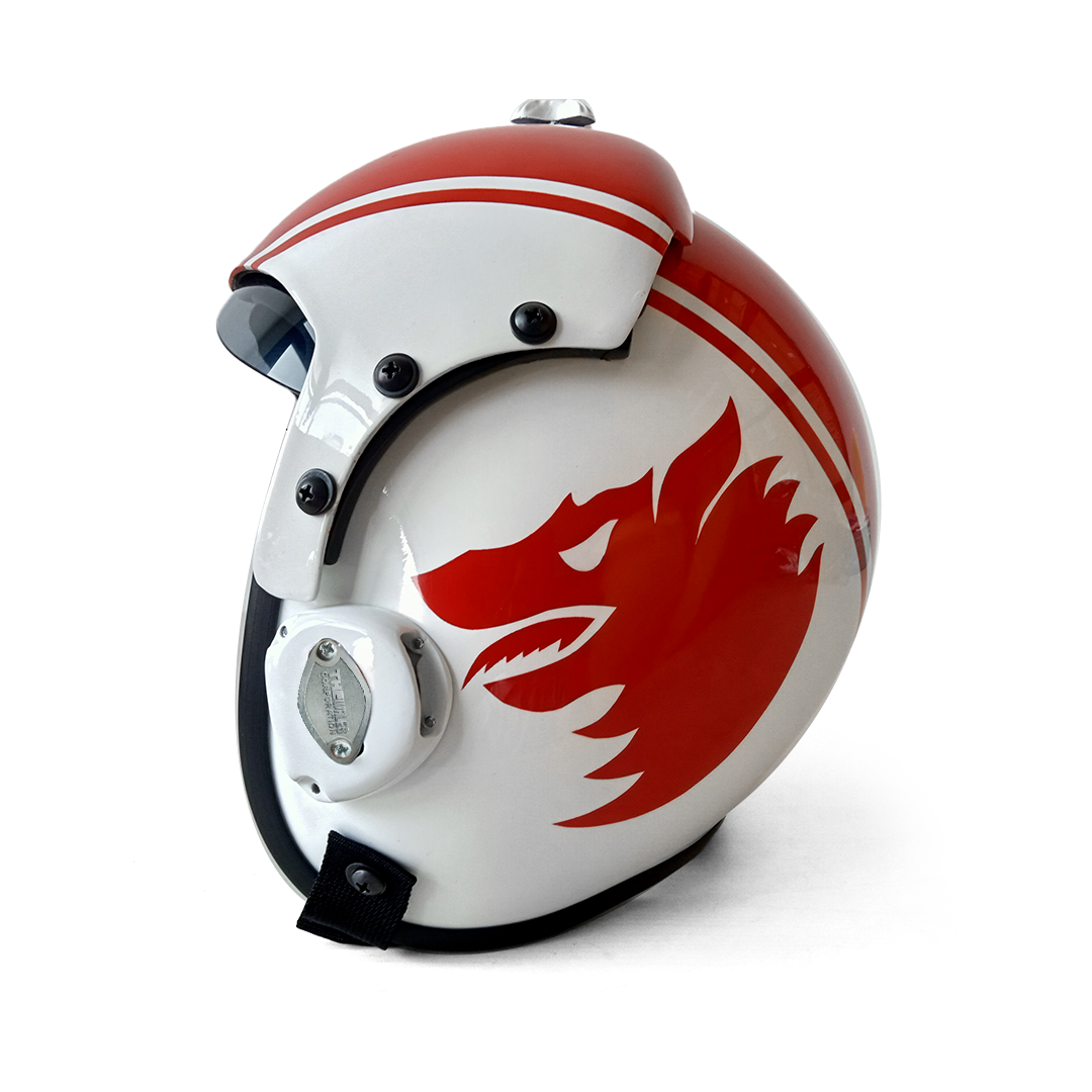 HGU-33 Wolfpack Flight Helmet Movie Prop of USN United States Navy Pilot Aviator - Image 4