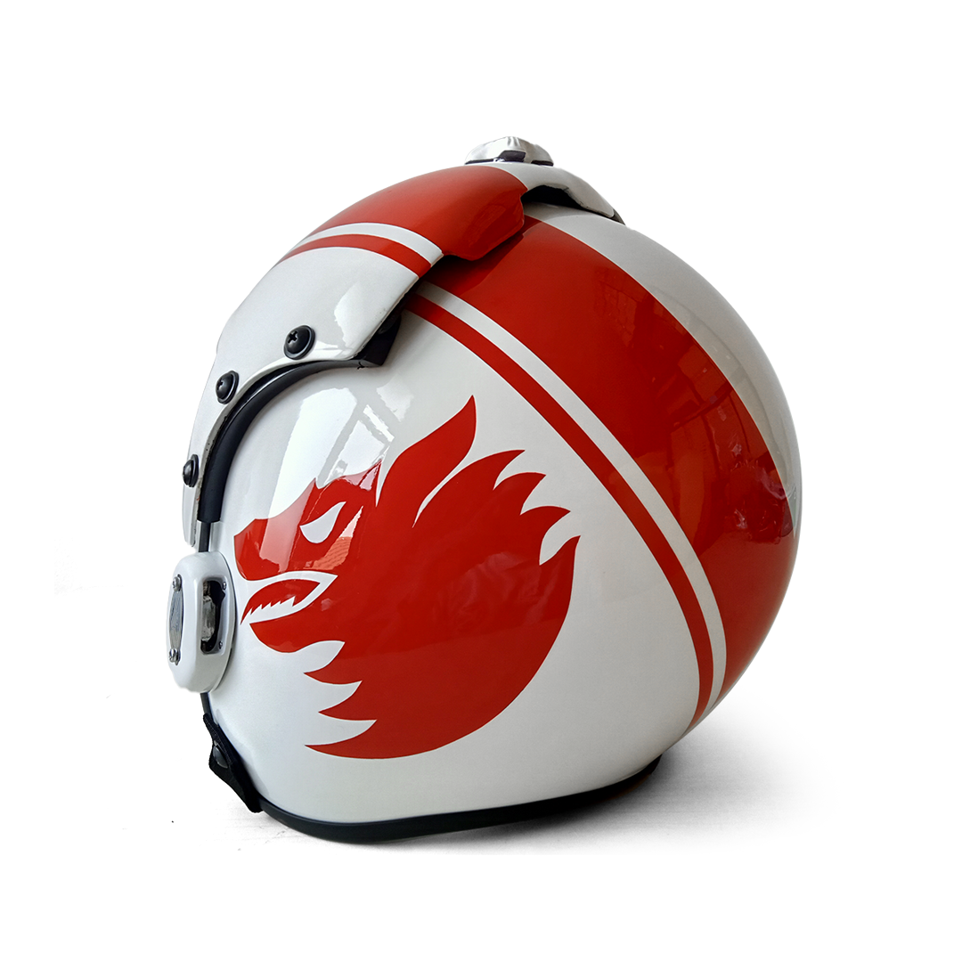 HGU-33 Wolfpack Flight Helmet Movie Prop of USN United States Navy Pilot Aviator - Image 5