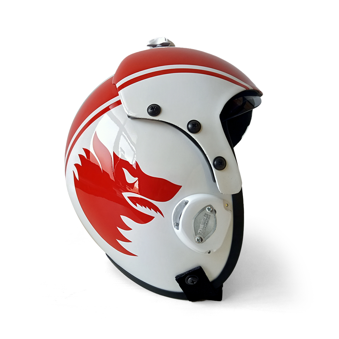 HGU-33 Wolfpack Flight Helmet Movie Prop of USN United States Navy Pilot Aviator - Image 6