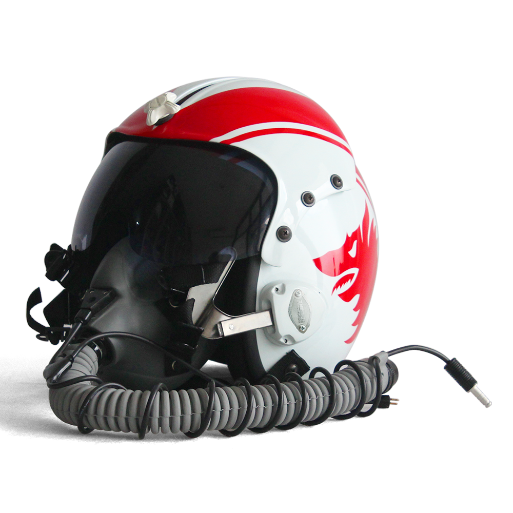 HGU-33 Wolfpack Flight Helmet Movie Prop of USN United States Navy Pilot Aviator - Image 14