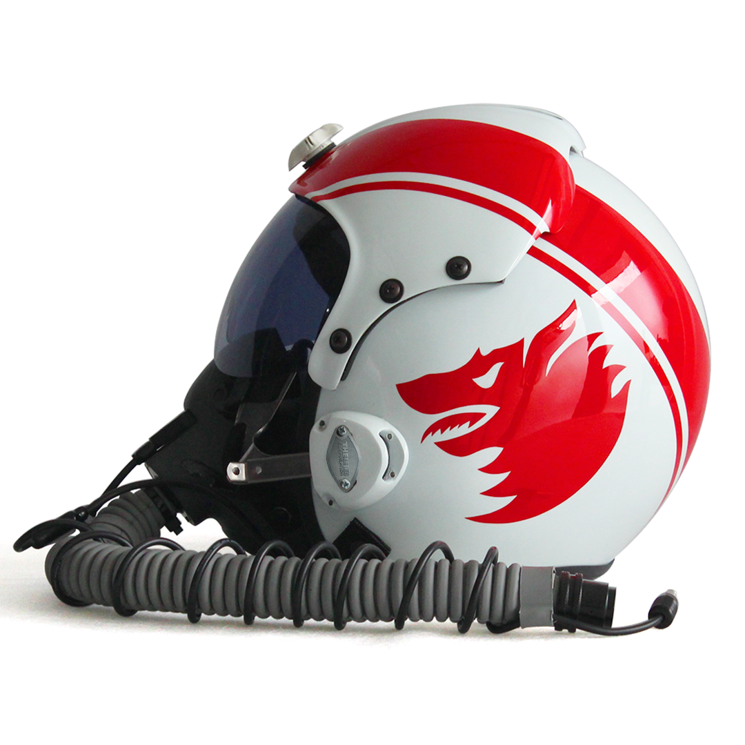 HGU-33 Wolfpack Flight Helmet Movie Prop of USN United States Navy Pilot Aviator - Image 11