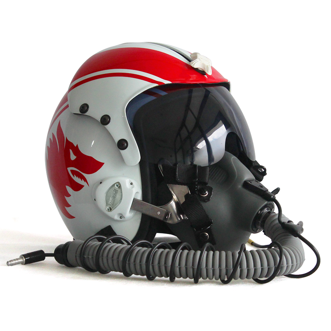 HGU-33 Wolfpack Flight Helmet Movie Prop of USN United States Navy Pilot Aviator - Image 13