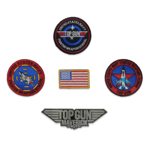 Top Gun Patch Embroidery Movie Prop