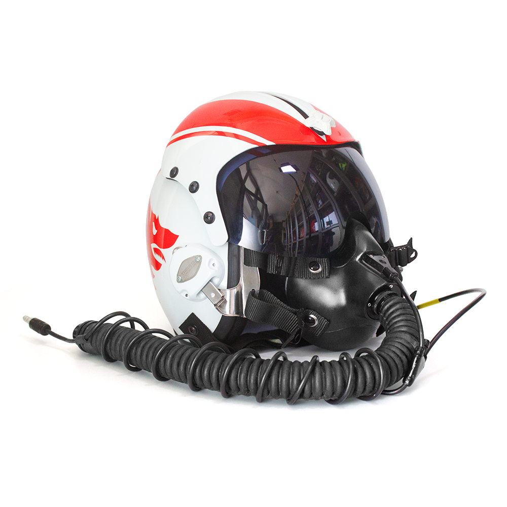 HGU-33 Wolfpack Flight Helmet Movie Prop of USN United States Navy Pilot Aviator - Image 16