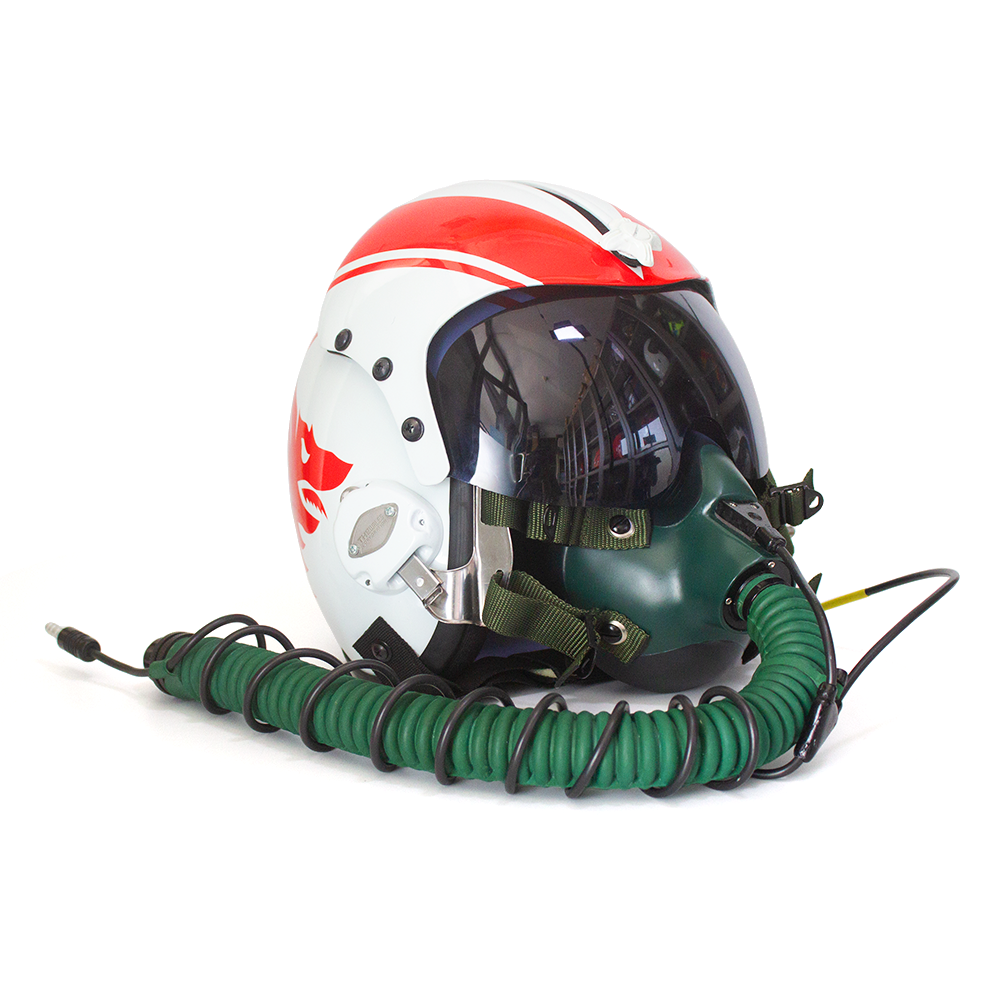 HGU-33 Wolfpack Flight Helmet Movie Prop of USN United States Navy Pilot Aviator - Image 13