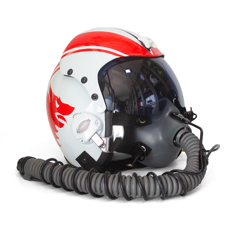 HGU-33 Wolfpack Flight Helmet Movie Prop of USN United States Navy Pilot Aviator - Image 12