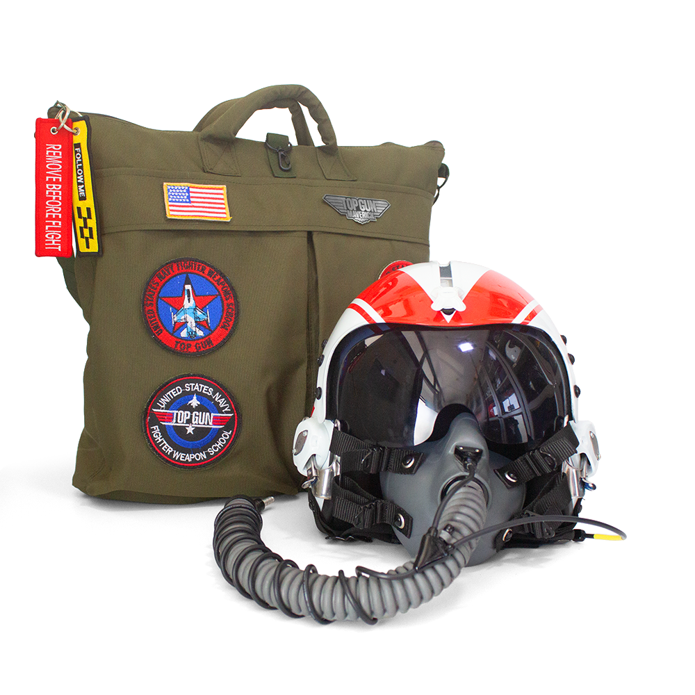 HGU-33 Wolfpack Flight Helmet Movie Prop of USN United States Navy Pilot Aviator - Image 11