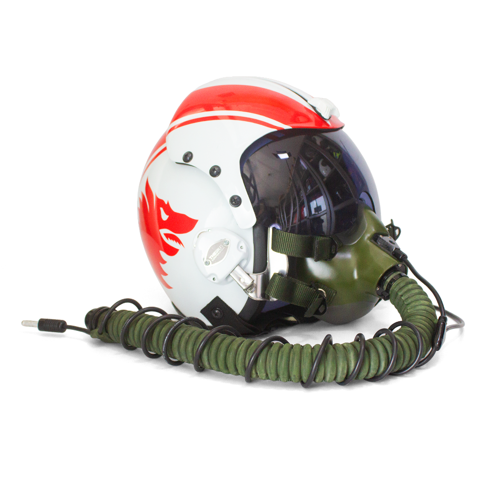 HGU-33 Wolfpack Flight Helmet Movie Prop of USN United States Navy Pilot Aviator - Image 10