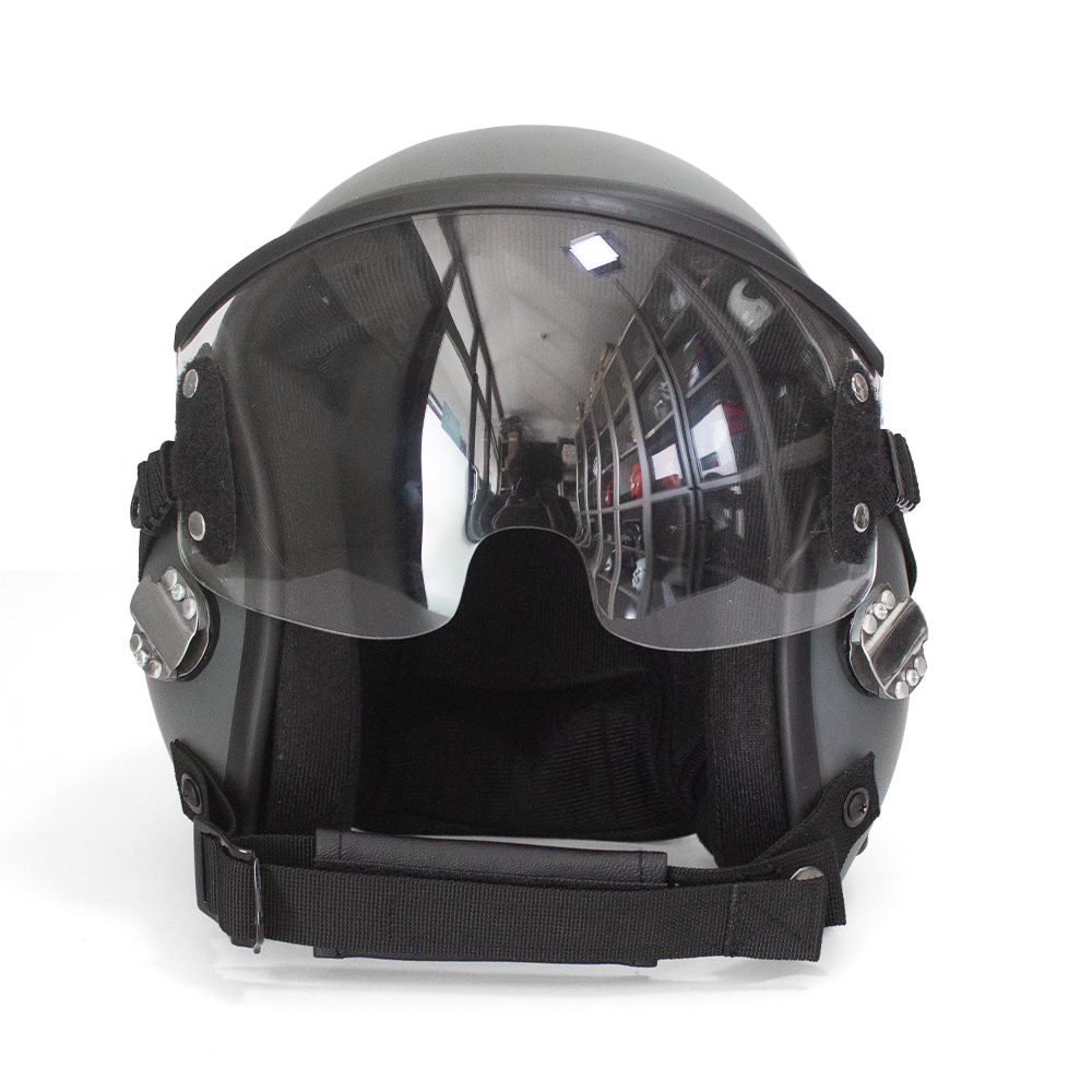 HGU-55 Plain Grey Flight Helmet Movie Prop of USN United States Navy Pilot Aviator - Image 2