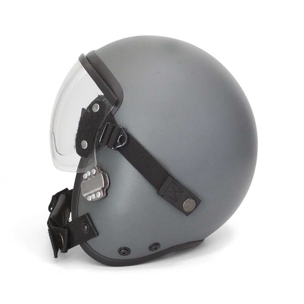 HGU-55 Plain Grey Flight Helmet Movie Prop of USN United States Navy Pilot Aviator - Image 4