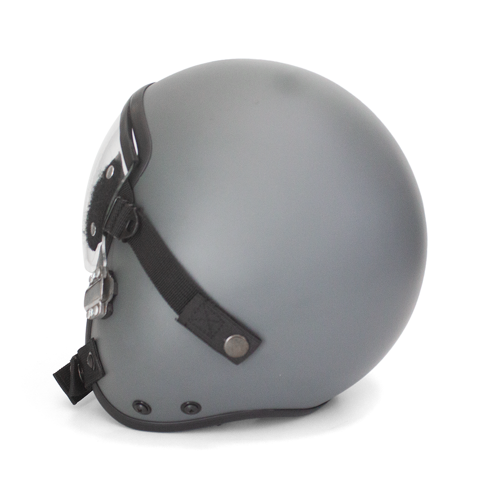 HGU-55 Plain Grey Flight Helmet Movie Prop of USN United States Navy Pilot Aviator - Image 5