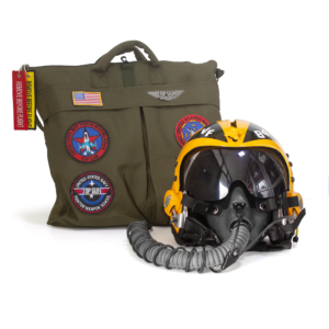 HGU-33 Jolly rogers V.2 Helmet Movie Prop of USN United States Navy Pilot Aviator