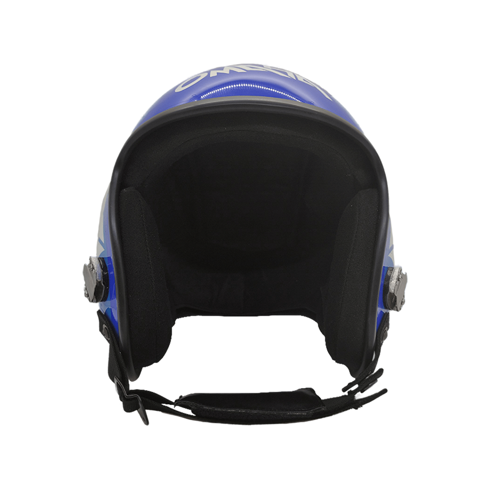 HGU-55 Blue Omaha Helmet Movie Prop of USN United States Navy Pilot Aviator - Image 2