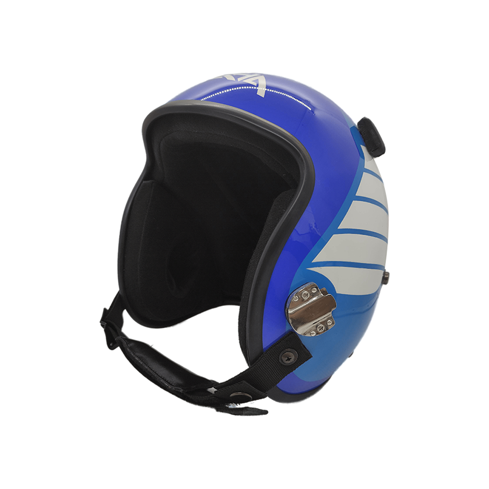 HGU-55 Blue Omaha Helmet Movie Prop of USN United States Navy Pilot Aviator - Image 3
