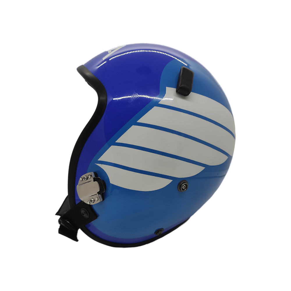 HGU-55 Blue Omaha Helmet Movie Prop of USN United States Navy Pilot Aviator - Image 4