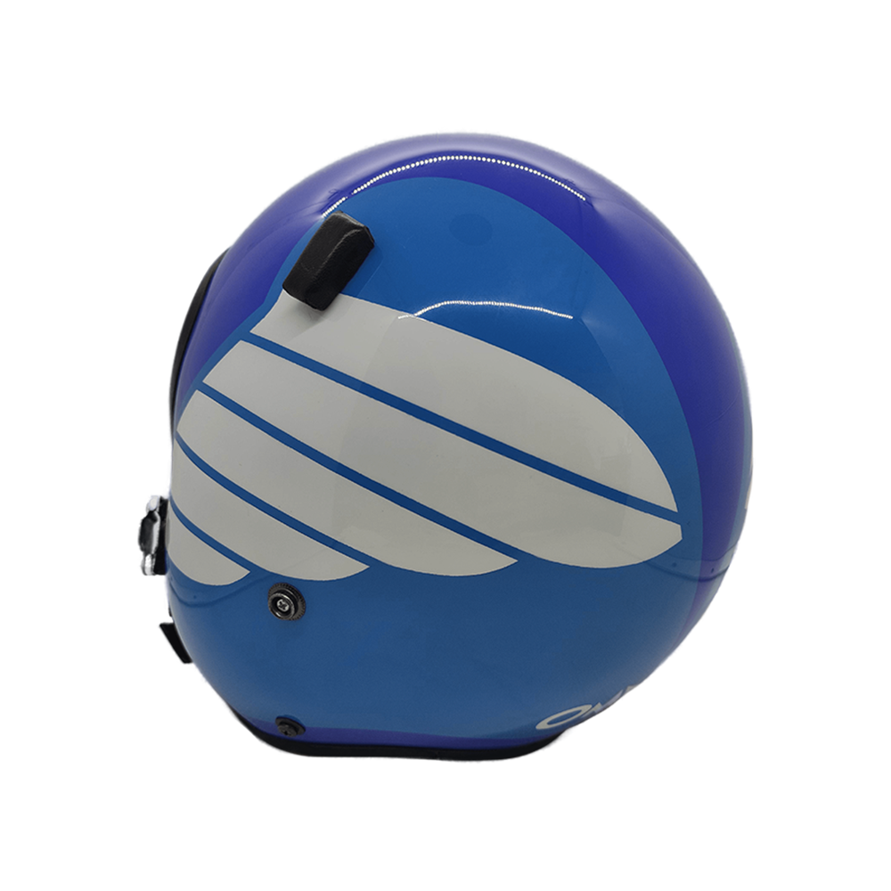 HGU-55 Blue Omaha Helmet Movie Prop of USN United States Navy Pilot Aviator - Image 5