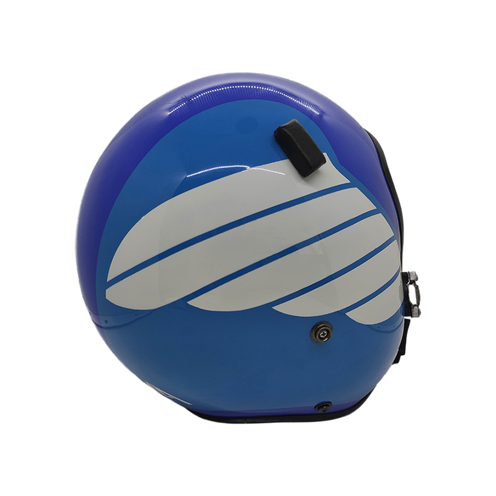 HGU-55 Blue Omaha Helmet Movie Prop of USN United States Navy Pilot Aviator - Image 7