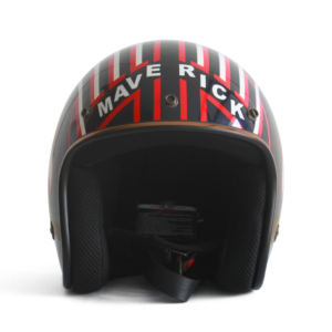 RSV Classic Top Gun Maverick Airbrush Motorcycle Helmet